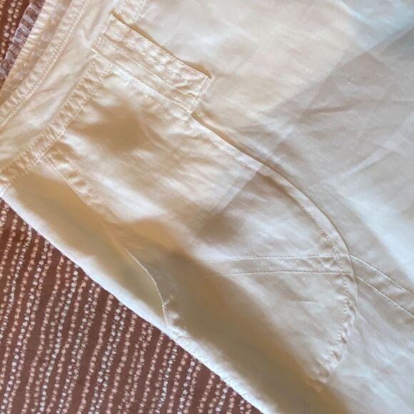 0098 Jarbo Cream Cropped Wide Leg Pants Size 42 NWT - Picture 13 of 17